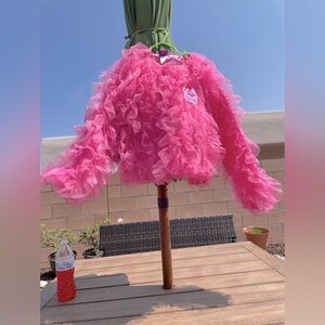 New Trolls Tiered Tulle Jacket / girl size 8